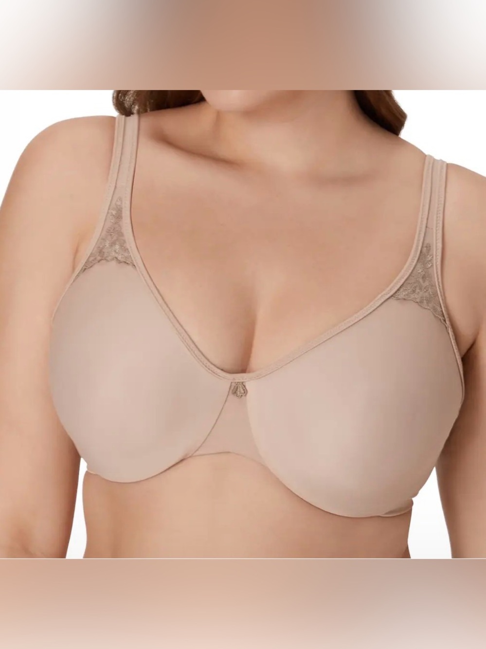 Bali Passion for Comfort Underwire Minimizer Bra Women’s 42DDD Toffee Seamless